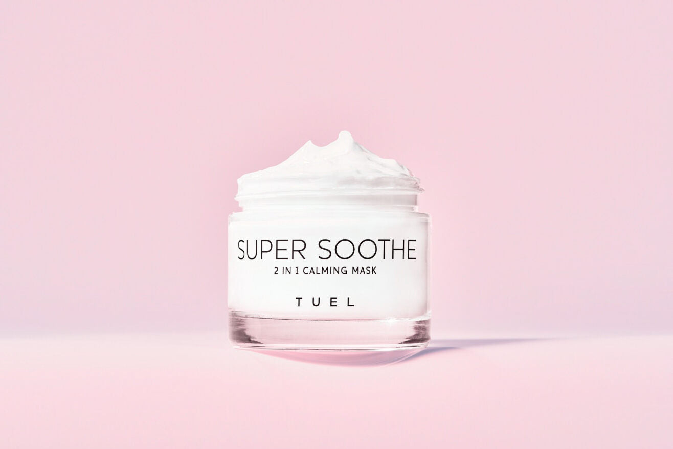 SUPER SOOTHE 2 IN 1 CALMING MASK