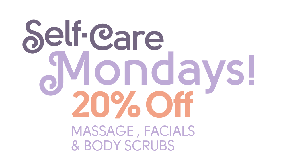 Self-Care Mondays are 20% Off!