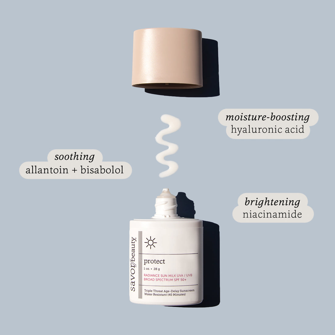 Radiance Sun Milk SPF 50+: Clean Sunscreen